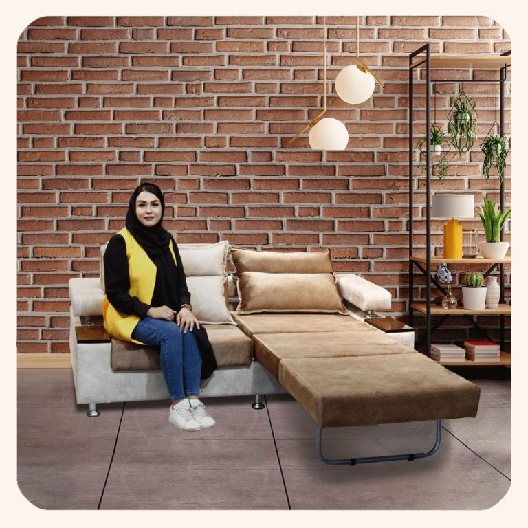 مبل تختخواب شو دونفره لالوسکی فیکا